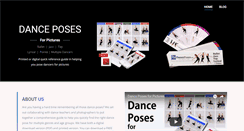 Desktop Screenshot of danceposes.com